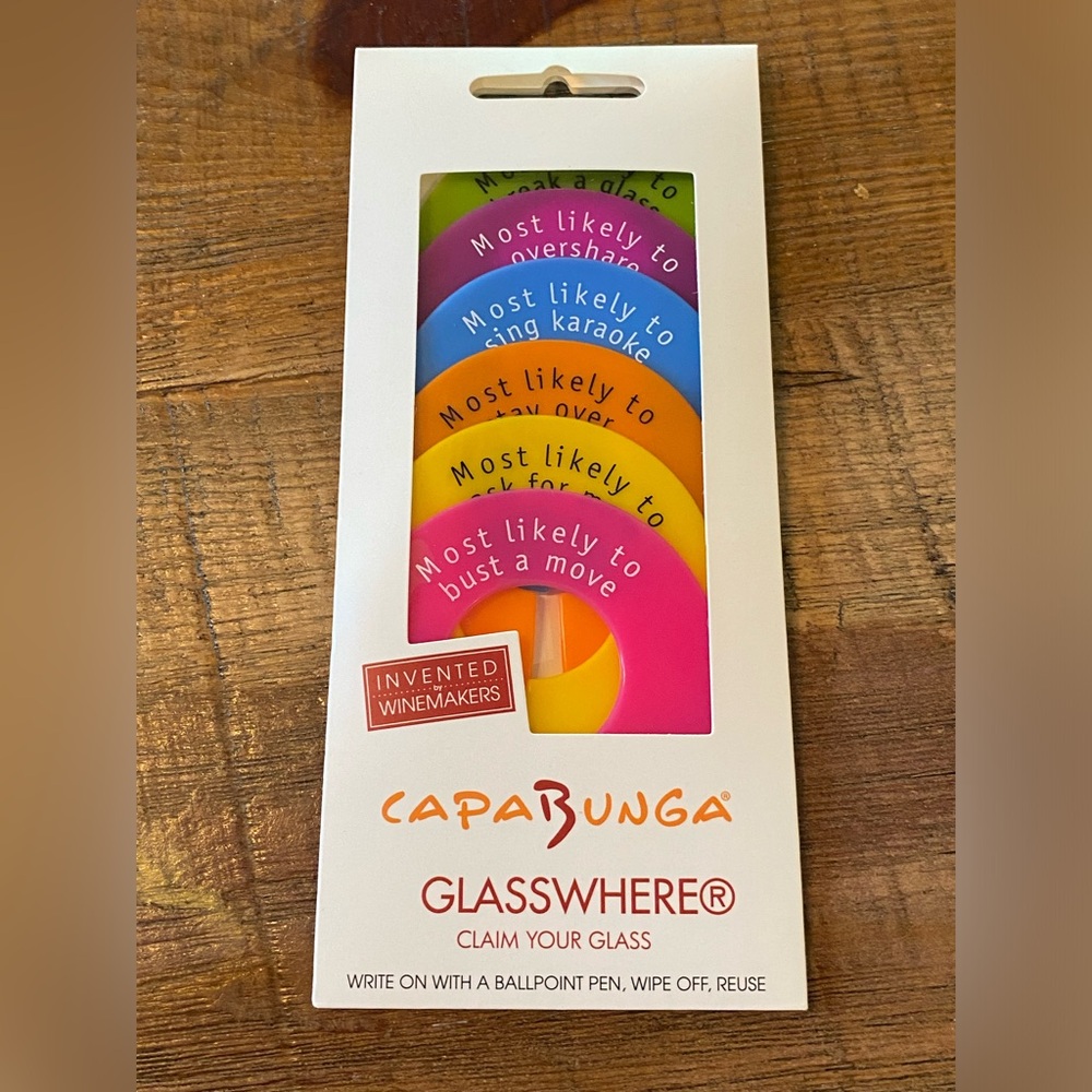CapaBunga GlassWhere Drink Markers